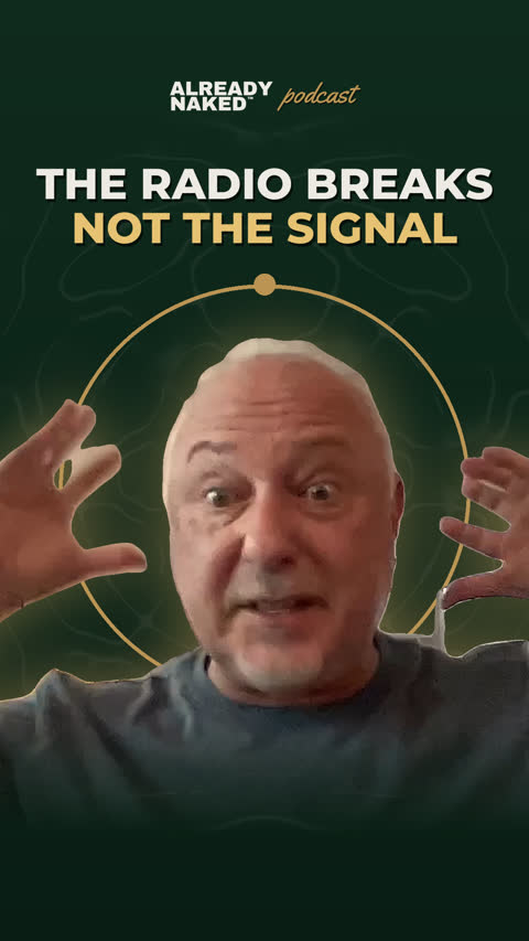 The radio breaks, not the signal