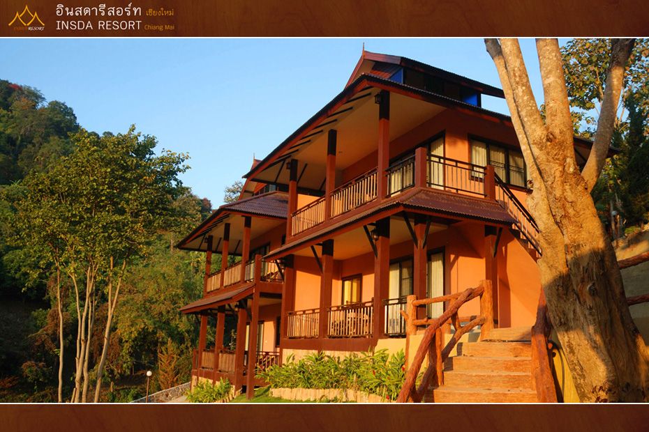 A teak lodge