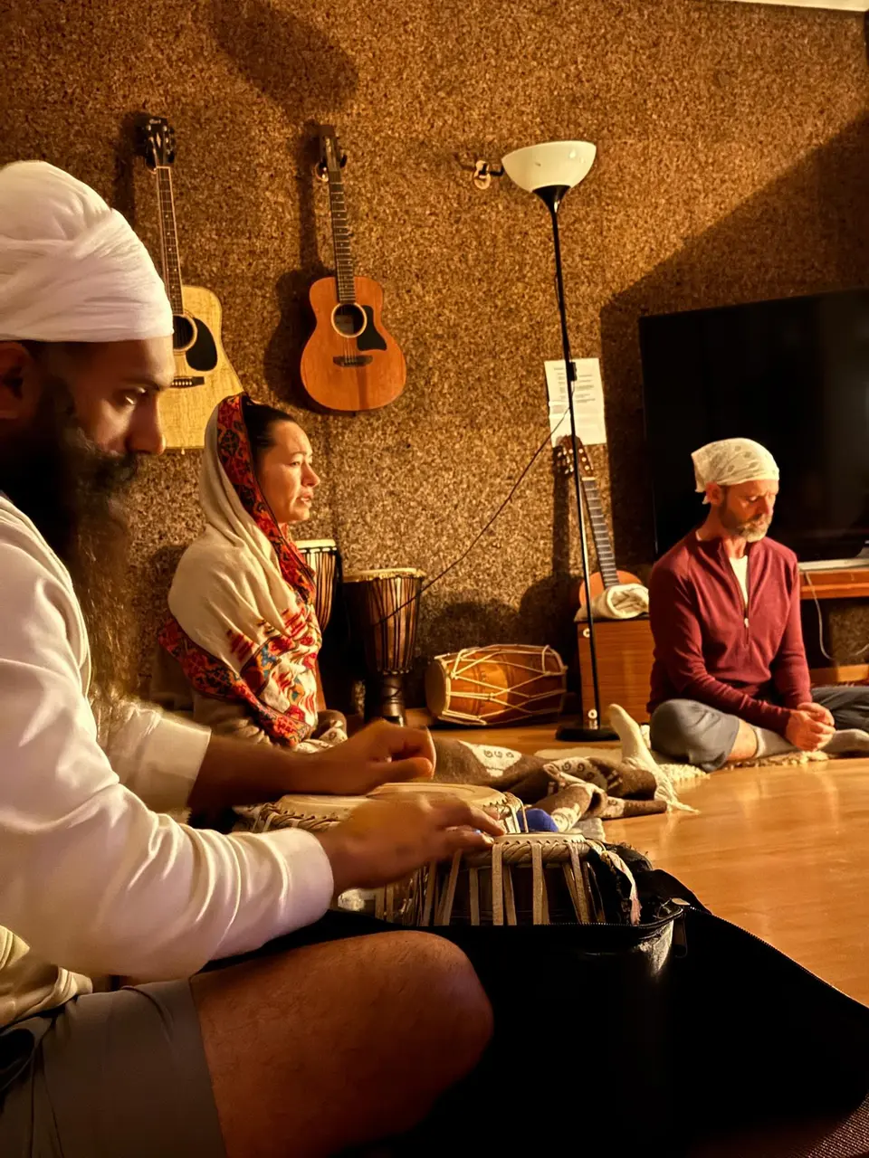 Todd Peyton leading Kundalini practice